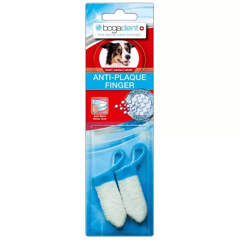 BogaDent Anti-Plaque Finger Hund 2St